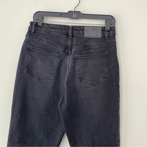 American Tall Jada Mom Jean 27 T Black Denim High Rise - Picture 7 of 10